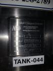 Used A&B Process Systems 10,000 Gallon Stainless Steel Food Grade Storage Tank.