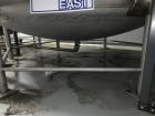 Used A&B Process Systems 10,000 Gallon Stainless Steel Food Grade Storage Tank.