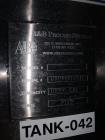 Used A&B Process Systems 10,000 Gallon Stainless Steel Food Grade Storage Tank.