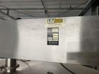 Used A&B Process Systems 10,000 Gallon Stainless Steel Food Grade Storage Tank.