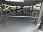 Used A&B Process Systems 10,000 Gallon Stainless Steel Food Grade Storage Tank.
