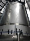 Used A&B Process Systems 10,000 Gallon Stainless Steel Food Grade Storage Tank.