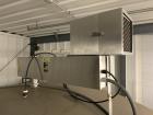 Used A&B Process Systems 10,000 Gallon Stainless Steel Food Grade Storage Tank.