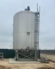 Used A&B Process 12,000 Gallon Jacketed Vertical Mix Tank – 304L Stainless Steel (2019)