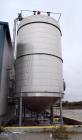 Used- A&B Process Tank, Approximate 20,000 Gallon, 316L Stainless Steel, Vertical. Approximate 156