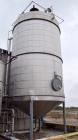 Used- A&B Process Tank, Approximate 20,000 Gallon, 316L Stainless Steel, Vertical. Approximate 156