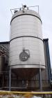 Used- A&B Process Tank, Approximate 20,000 Gallon, 316L Stainless Steel, Vertical. Approximate 156