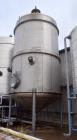 Used- A&B Process Tank, Approximate 20,000 Gallon, 316L Stainless Steel, Vertical. Approximate 156