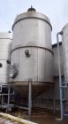 Used A&B Process Tank, Approximate 20,000 Gallon, 316L Stainless Steel, Vertical. Approximate 156