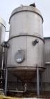 Used- A&B Process Tank, Approximate 20,000 Gallon, 316L Stainless Steel, Vertical. Approximate 156