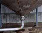 Used A&B Process Tank, Approximate 20,000 Gallon, 316L Stainless Steel, Vertical. Approximate 156