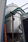 Used A&B Process Tank, Approximate 20,000 Gallon, 316L Stainless Steel, Vertical. Approximate 156