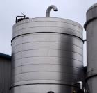 Used- A&B Process Tank, Approximate 20,000 Gallon, 316L Stainless Steel, Vertical. Approximate 156