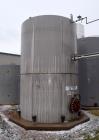 Used A&B Process Tank, 15,000 Gallon, 304L Stainless Steel, Vertical. Approximate 144