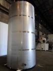 Used Acme Industrial Tank, 6000 Gallon, 304 Stainless Steel, Vertical. Approximate 192