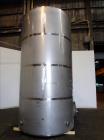 Used Acme Industrial Tank, 6000 Gallon, 304 Stainless Steel, Vertical. Approximate 192