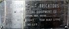 Used Acme Industrial Tank, 6000 Gallon, 304 Stainless Steel, Vertical. Approximate 192