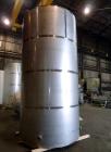 Used Acme Industrial Tank, 6000 Gallon, 304 Stainless Steel, Vertical. Approximate 192
