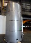Used Acme Industrial Tank, 6000 Gallon, 304 Stainless Steel, Vertical. Approximate 192