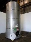 Used Acme Industrial Tank, 6000 Gallon, 304 Stainless Steel, Vertical. Approximate 192
