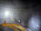 Used Acme Industrial Tank, 6000 Gallon, 304 Stainless Steel, Vertical. Approximate 192
