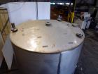 Used Acme Industrial Tank, 6000 Gallon, 304 Stainless Steel, Vertical. Approximate 192