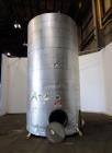 Used Acme Industrial Tank, 6000 Gallon, 304 Stainless Steel, Vertical. Approximate 192