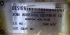Used Acme Industrial Tank, 6000 Gallon, 304 Stainless Steel, Vertical. Approximate 192