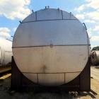 Used American Stainless Steel Products Tank, 37,000 Gallon, Stainless Steel, Horizontal. Approximately 144