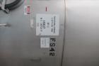 Used Ametek Valley Foundry & Machine Works Food Grade Stainless Steel Storage T