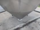 Used- Andritz Conical Bottom Tank, 5,000 Gallon Vertical 304L Stainless Steel