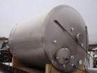 Used-31,000 Liter (8190 Gallon) Apache Storage Tank, 304 stainless steel construction, 120