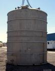 Used Blaw Knox Tank, 11,800 Gallon, 304 Stainless Steel, Vertical. Approximate 144” diameter x 168” straight side, dished top, flat bottom. (1) Turn of internal pipe coil on bottom. Openings top 1” (...