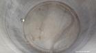 Used Blaw Knox Tank, 11,800 Gallon, 304 Stainless Steel, Vertical. Approximate 144” diameter x 168” straight side, dished top, flat bottom. (1) Turn of internal pipe coil on bottom. Openings top 1” (...