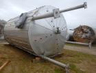 Used- Walker Storage Tank, 10,000 Gallon, 304 Stainless Steel