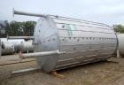 Used Walker Storage Tank, 10,000 Gallon, 304 Stainless Steel