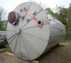 Used Walker Storage Tank, 10,000 Gallon, 304 Stainless Steel