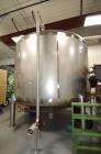 Used Apache Stainless Tank, 7000 Gallon, 316L Stainless Steel, Vertical. 144