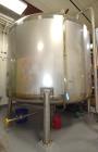 Used Apache Stainless Tank, 7000 Gallon, 316L Stainless Steel, Vertical. 144