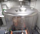 Used-Apache Stainless Tank, 7000 Gallon, 316L Stainless Steel, Vertical. 144