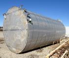Used Apache Stainless Equipment Tank. API-650- 10,000 Gallon, 304L Stainless St