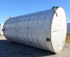 Used Apache Stainless Equipment Tank. API-650- 10,000 Gallon, 304L Stainless St