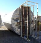 Used Apache Stainless Equipment Tank, API-650-10,000 Gallon, 316L Stainless Ste