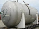 Used Applied Engineering Pressure Tank, 8,100 gallon, 304L stainless steel, horizontal. 9' diameter x 14'2'' long, 2 to 1 elliptical heads. Internal rated 16 psi at 150 deg F. Openings: top 2'', 3'',...