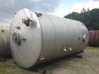 Used- 10000 Gallon Stainless Steel Vertical Tank