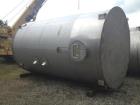 Used- 10000 Gallon Stainless Steel Vertical Tank