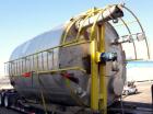 Used Bendel Tank, 10,000 Gallon, 304L Stainless Steel, Vertical.  Approximately 136” diameter x 165” straight side, slight coned top, sloped bottom.  UL Rated for above ground flammable storage, UL #...