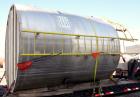 Used Bendel Tank, 10,000 Gallon, 304L Stainless Steel, Vertical.  Approximately 136” diameter x 165” straight side, slight coned top, sloped bottom.  UL Rated for above ground flammable storage, UL #...