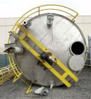 Used Bendel Tank, 10,000 Gallon, 304L Stainless Steel, Vertical.  Approximately 136” diameter x 165” straight side, slight coned top, sloped bottom.  UL Rated for above ground flammable storage, UL #...