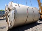 Used Bendel Corp. Tank, 11,000 Gallon, 304 Stainless Steel, Vertical. Approximately 132